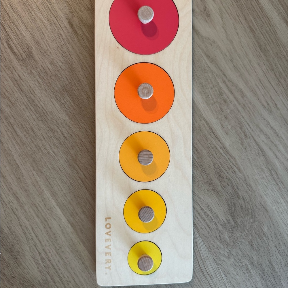 Wooden Sorting and Stacking Toy Set - Picture 5 of 12